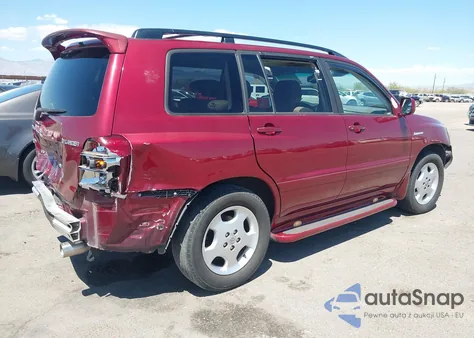 2005 Toyota Highlander Limited V6 из США, поврежденный, VIN JTEDP21A450090157